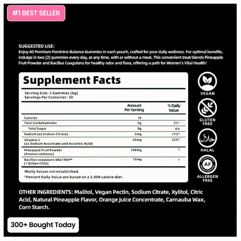 Feminine Balance Gummies